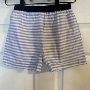 TBBC Shelton Shorts in Park City Periwinkle Stripe with a Nantucket Navy